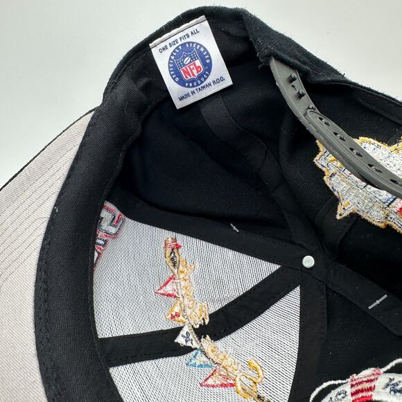 🆕 Denver Broncos Super Bowl XXXII Official Locker Room Snap Back DS Vintage 1998 - Picture 9 of 10